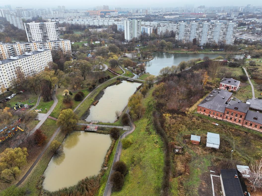 В ЮАО благоустроят пруды Покровского парка