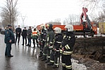 Тренировка по предотвращению весеннего паводка