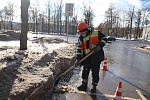 Бегут ручьи: очистка ливневок у СК “Лужники”