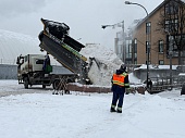 Все снегосплавные пункты в столице работают в усиленном режиме