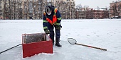 На московских прудах пробурят кислородные лунки для рыб