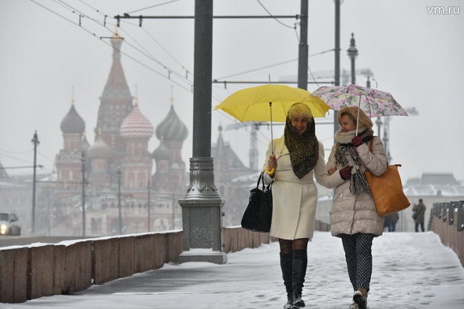 В Москве устранили последствия ночного дождя 