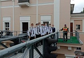 Курсанты колледжа АВТ изучат порядок организации движения судов через Яузкий шлюз