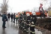 Тренировка по предотвращению весеннего паводка