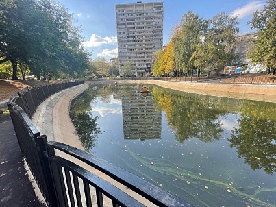 Пруд 15 кв-л Ленинского проспекта