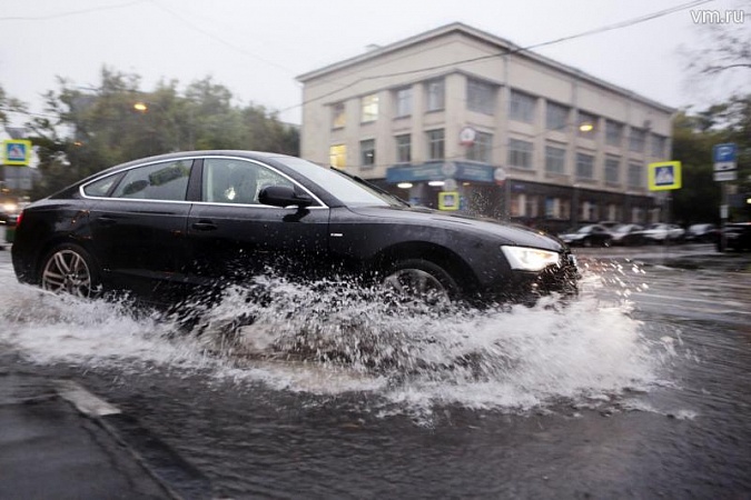 МОСВОДОСТОК ЛИКВИДИРОВАЛ БОЛЕЕ 90 ПОДТОПЛЕНИЙ ПОСЛЕ ГРОЗЫ 