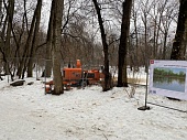 Начался ремонт Кольского пруда